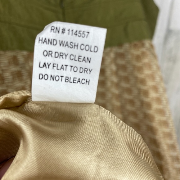 A.Maglia Camisole Short Dress.  Green, Size Large - Picture 6 of 6